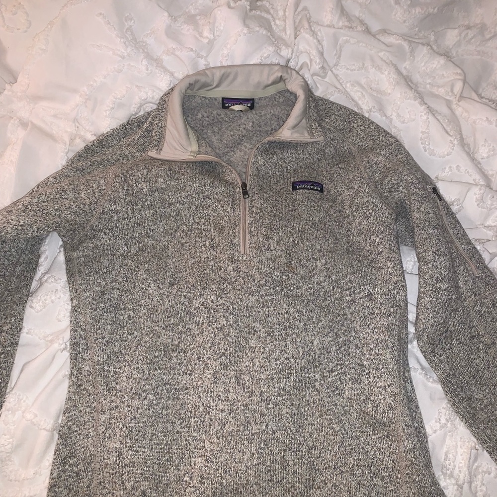 women’s L patagonia fleece pullover - Picture 3 of 4